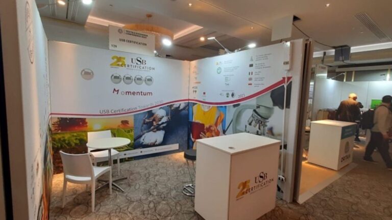 USB Certification Textile Exchange Conference 2023’te.