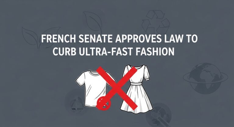 French Senate Backs Law to Curb Ultra-Fast Fashion
