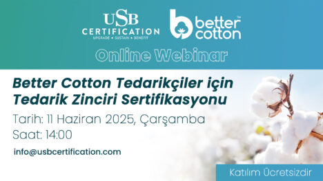 USB Certification’dan BCI Tedarik Zinciri Sertifikasyonu Webinarları!